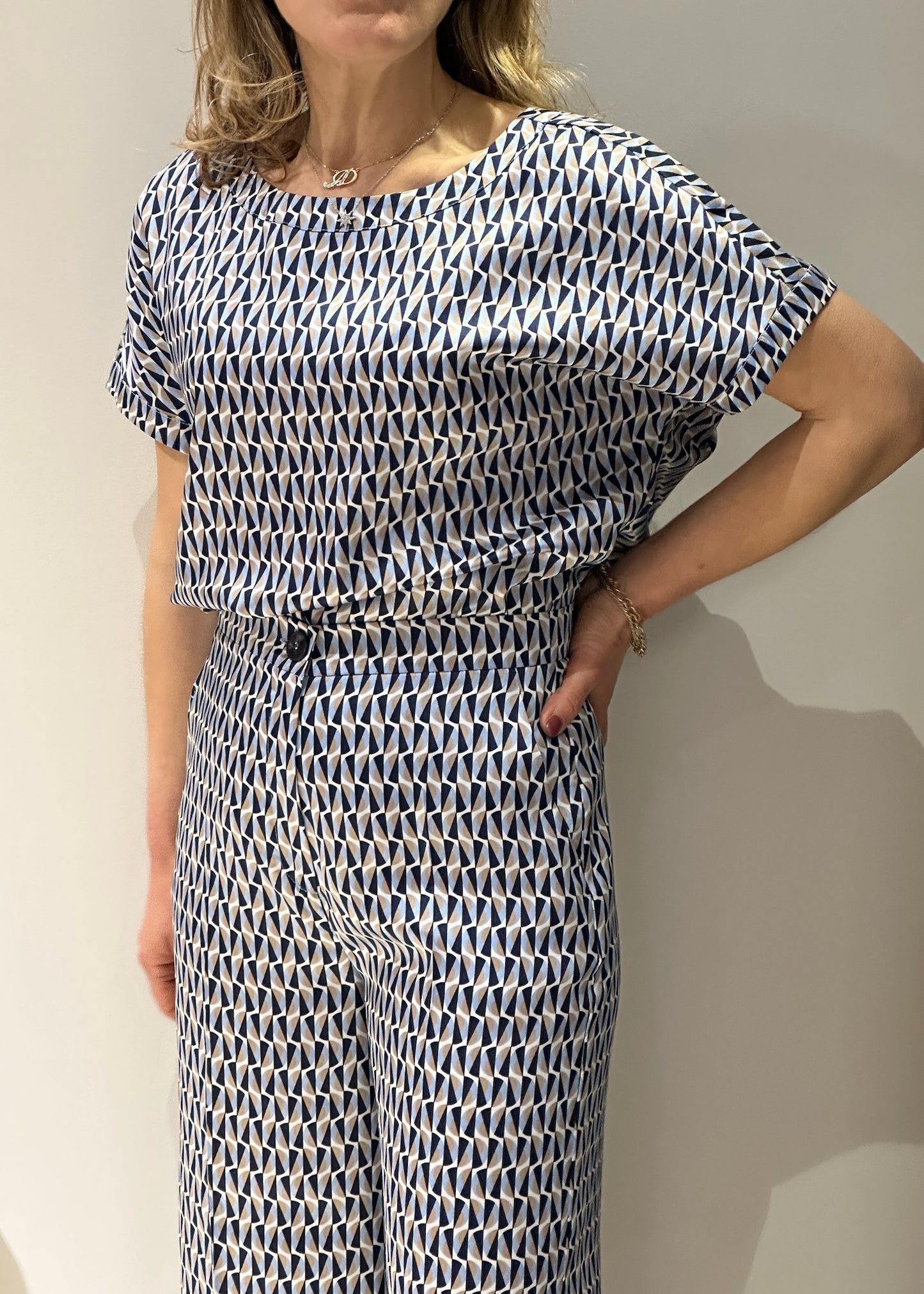 Pantalone Emme Marella  albi geometria