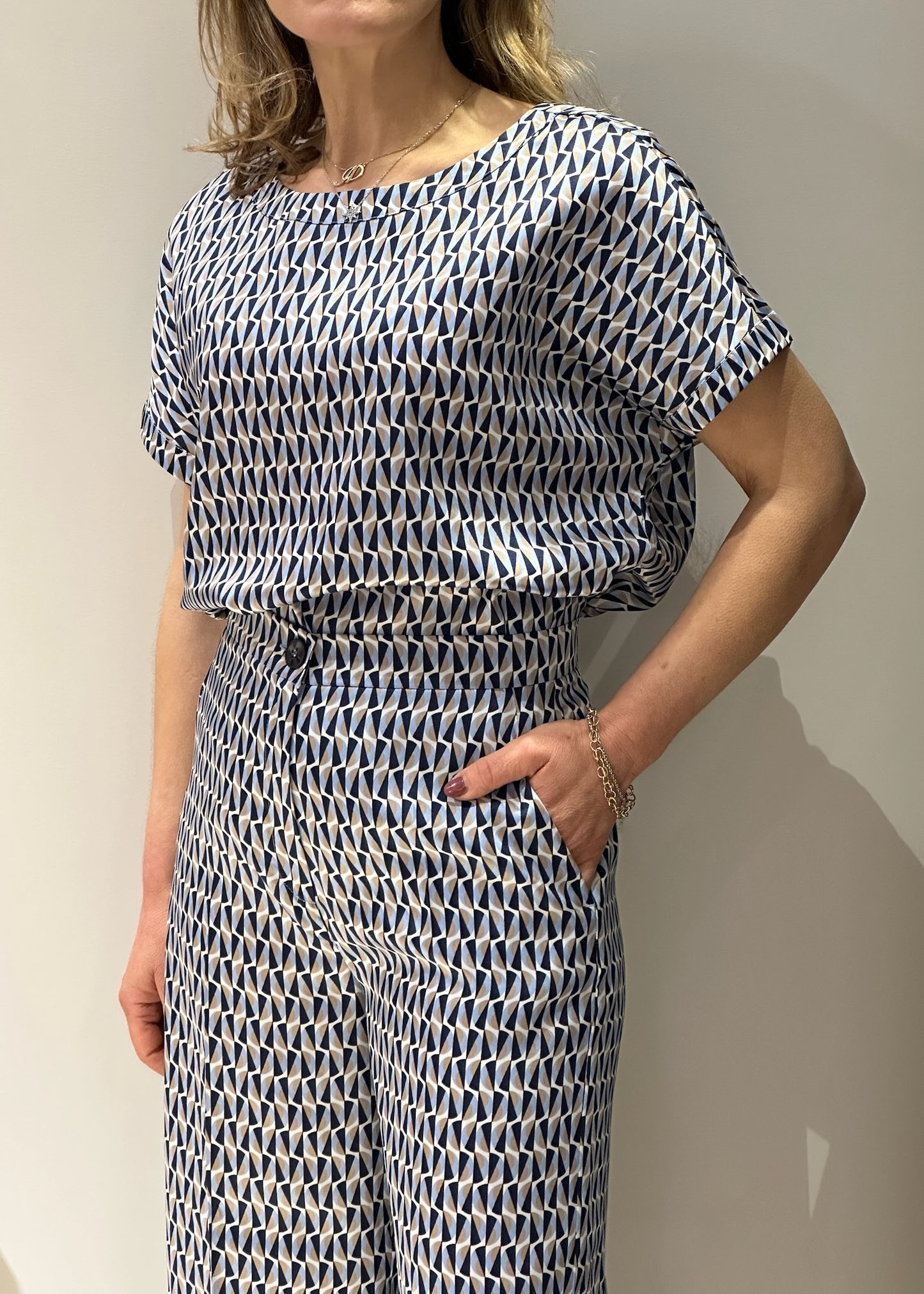 Pantalone Emme Marella  albi geometria