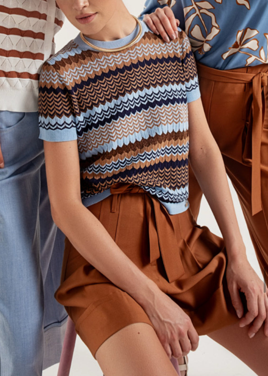 Shorts con fusciacca.