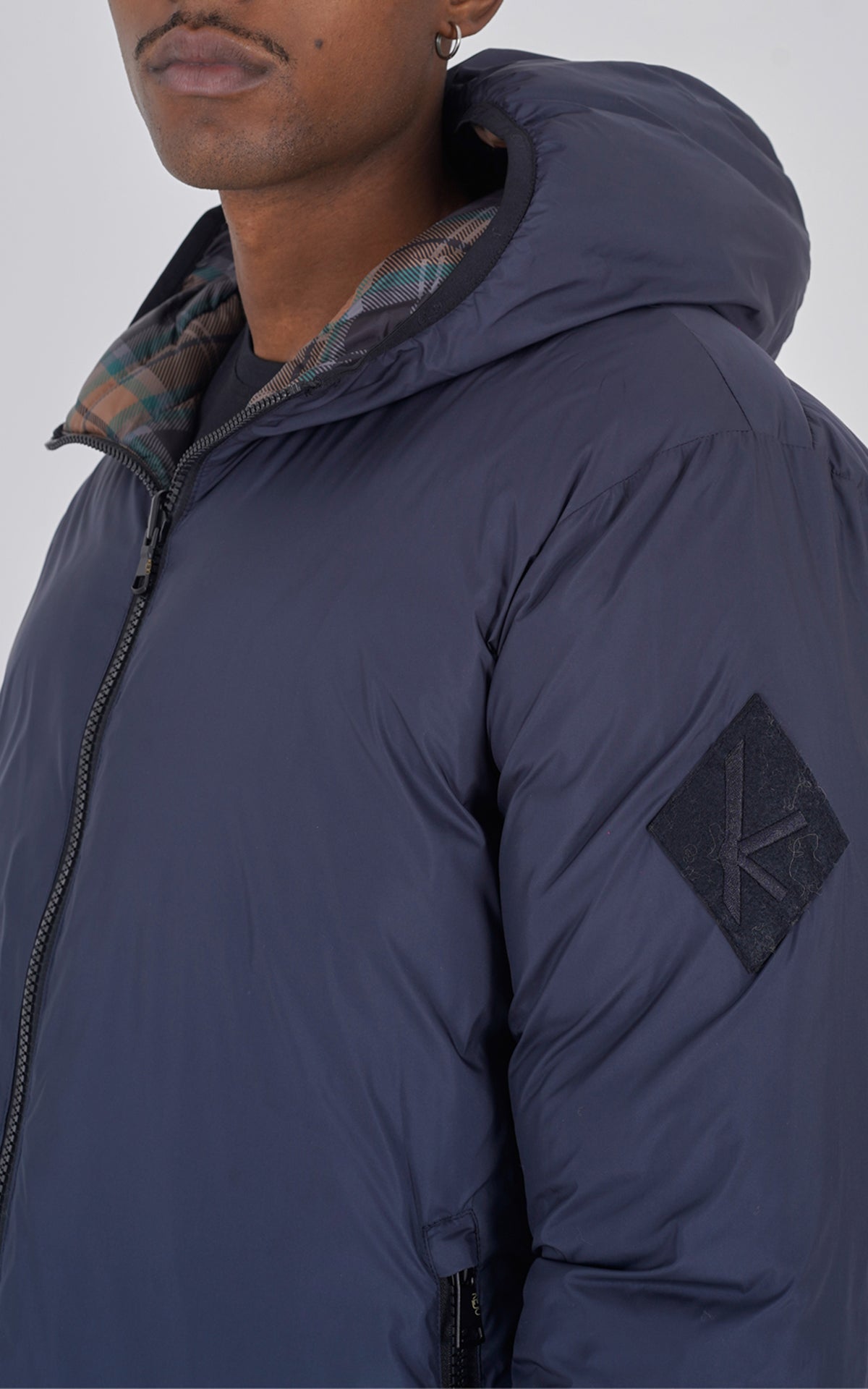 Giubbotto reversible blu 174