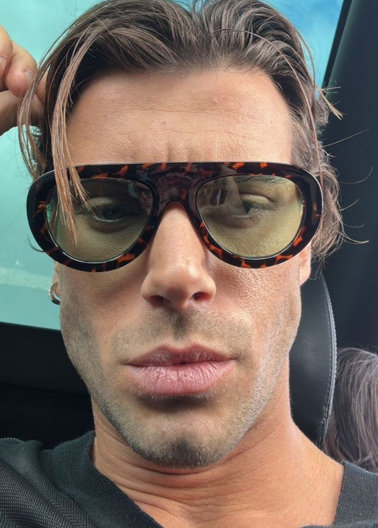 Occhiale os sunglasses lima tartarugato verde