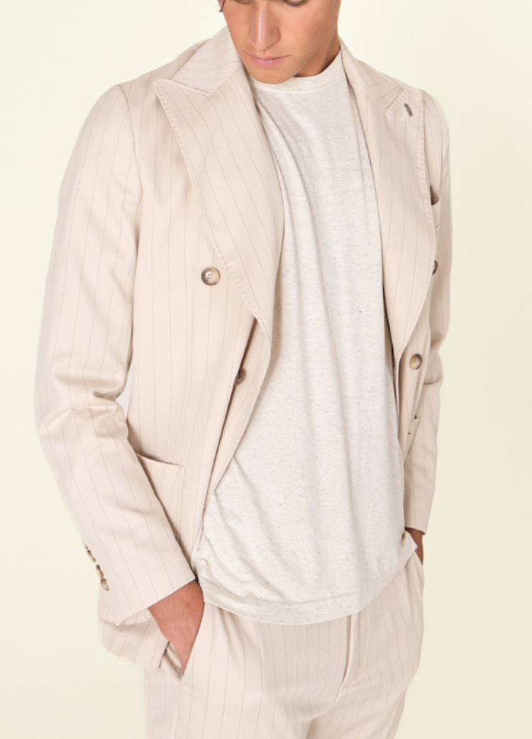 Pantalone con elastico relaxed fit