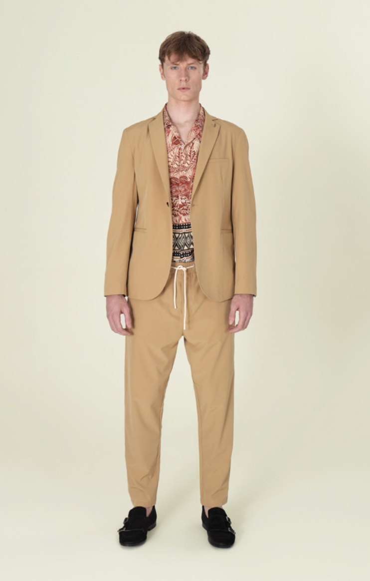 Camicia collo guru fancy