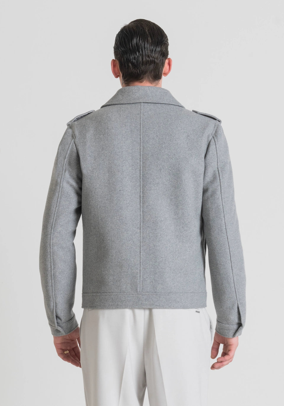 Cappotto corto regular fit