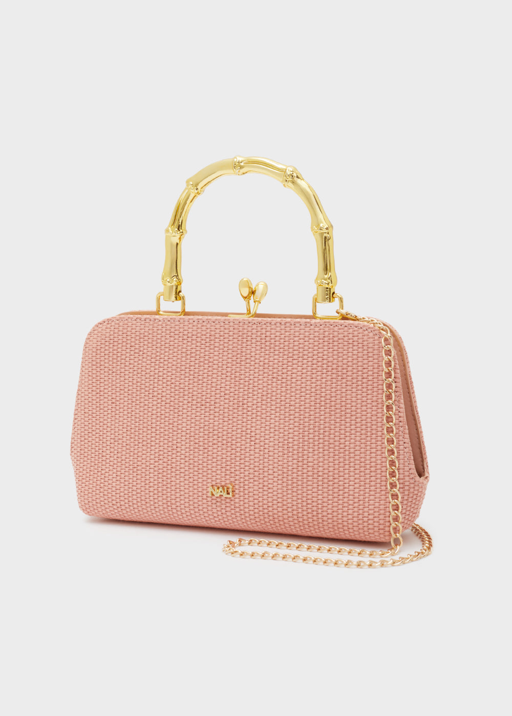 Borsa rigida a mano tessuto