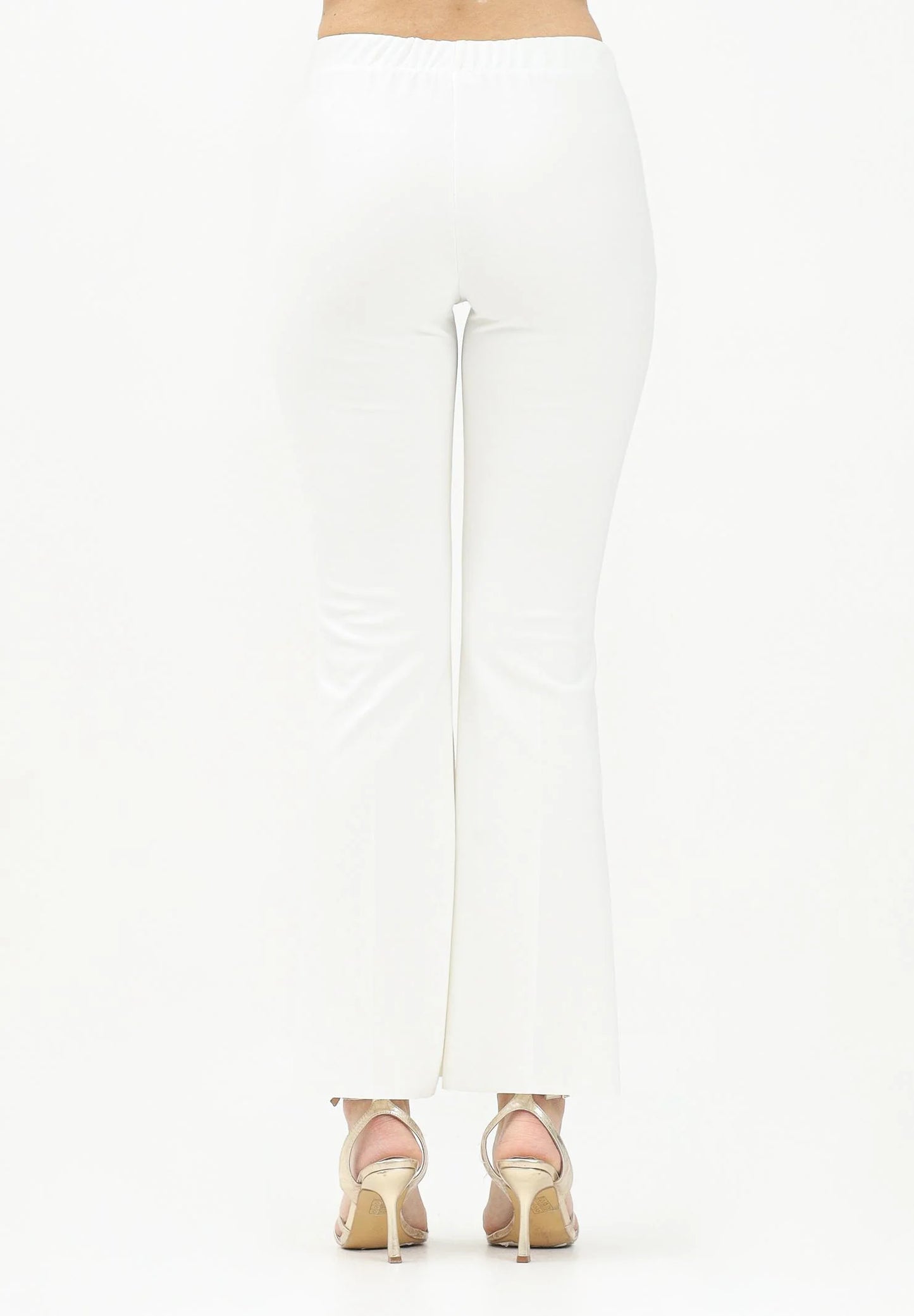 Pantalone a zampa effeto leggins