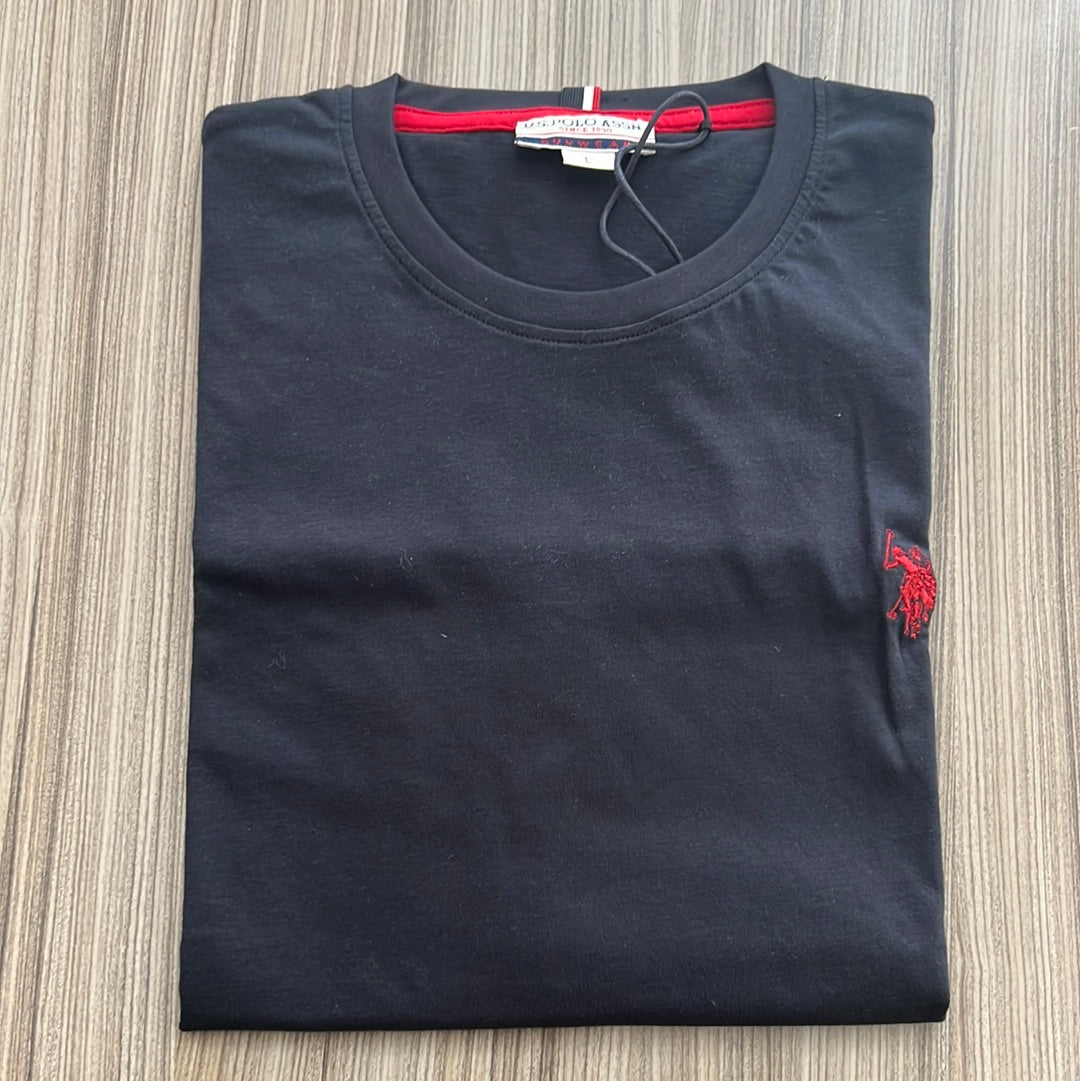 US POLO ASSN. BLUE SHORT SLEEVE T-SHIRT FW23