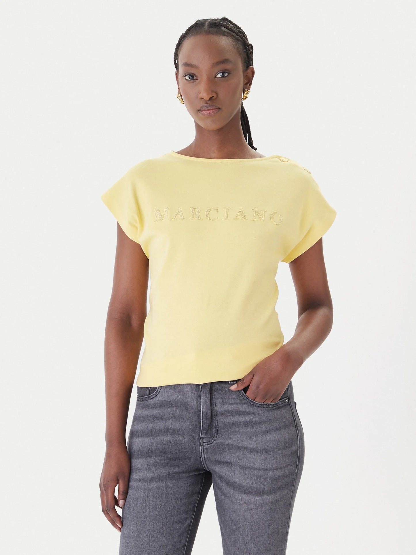 LYRIS SEQUINS T-SHIRT