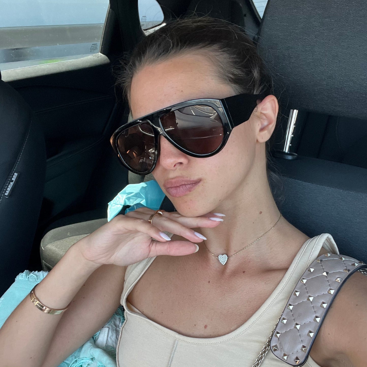 Occhiale os sunglasse venezia rosso