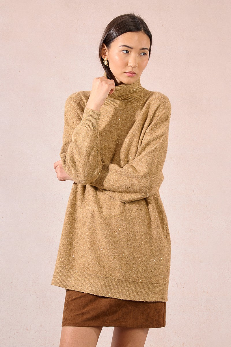 Pullover lavorato in maglia