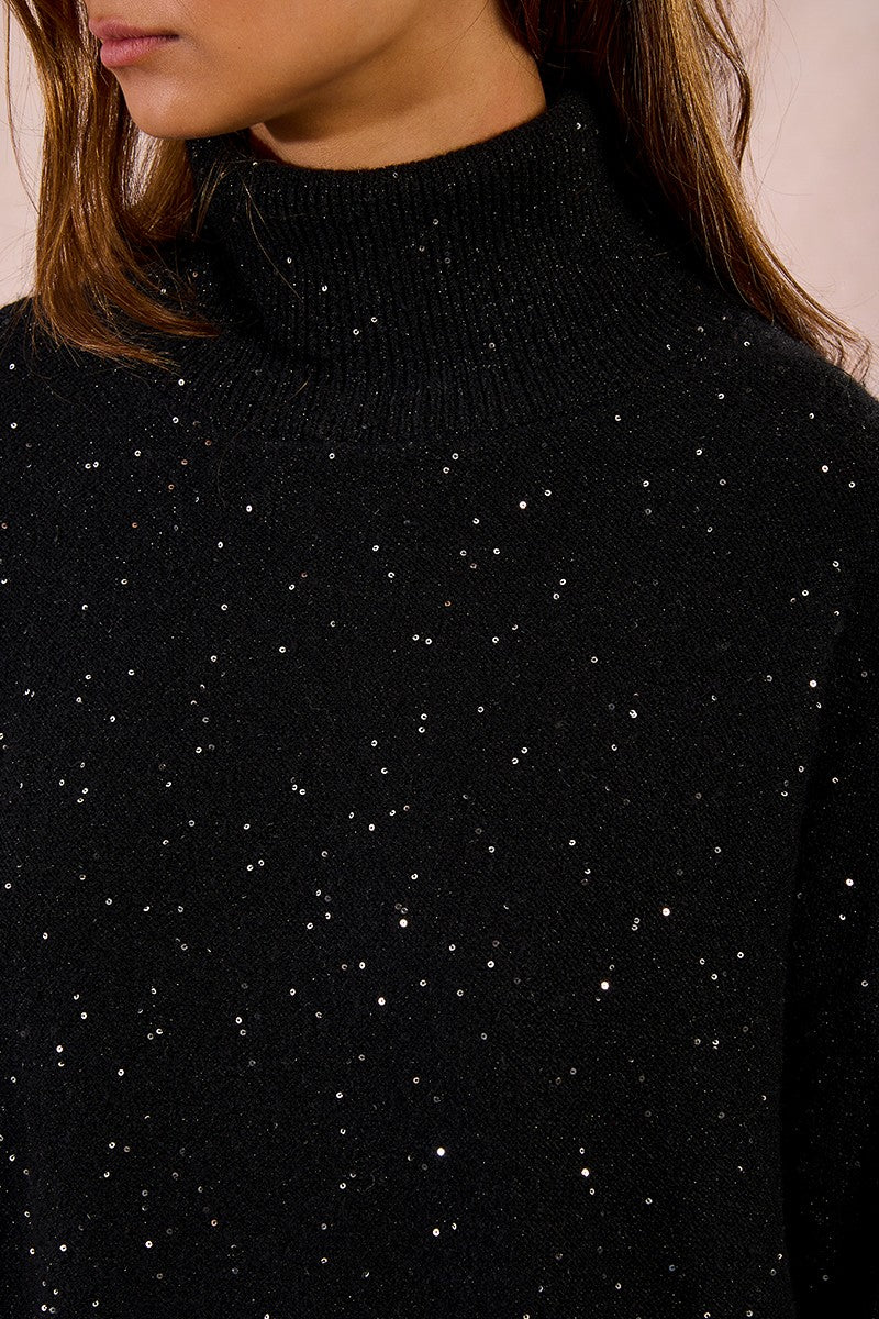 Pullover lavorato in maglia