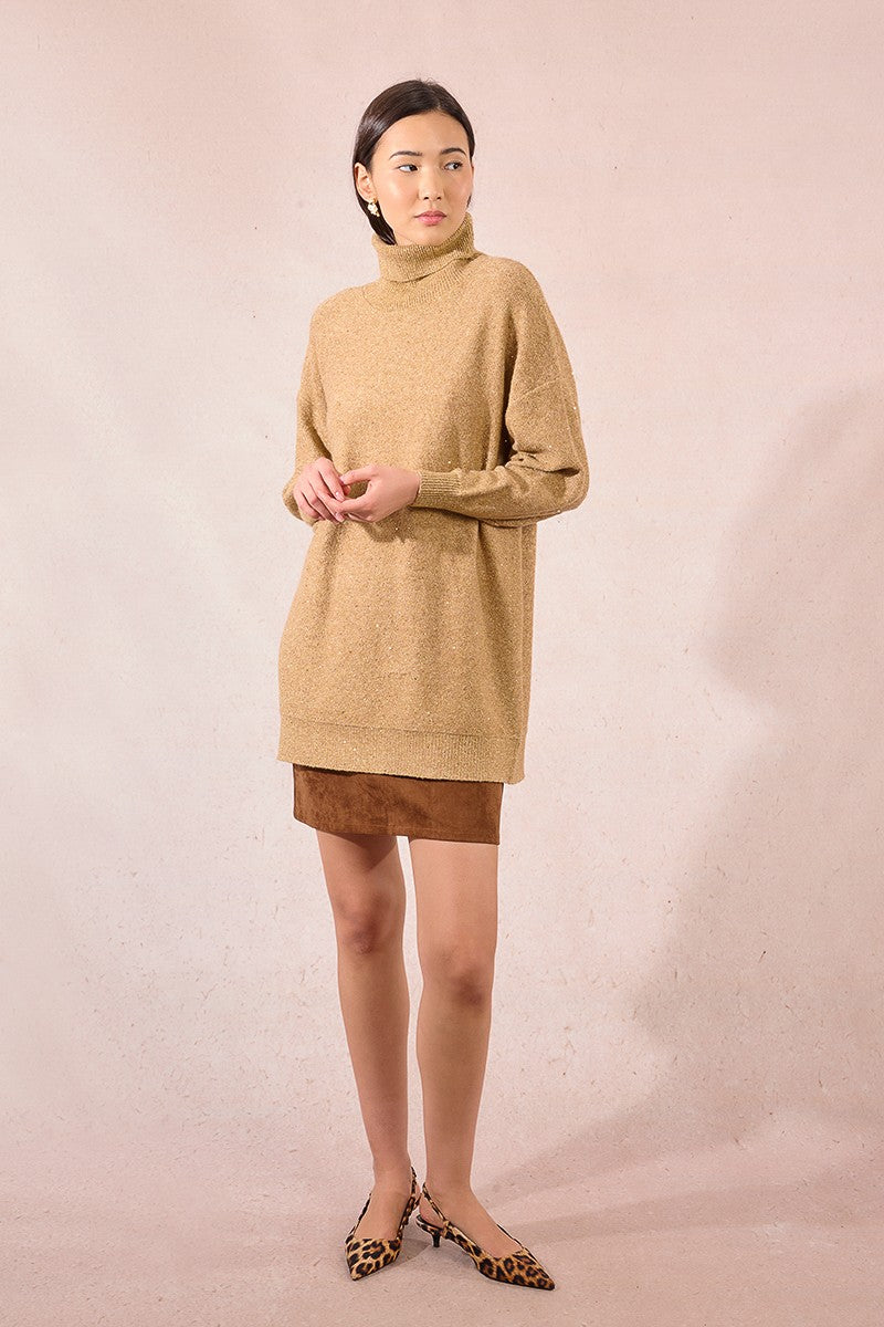 Pullover lavorato in maglia