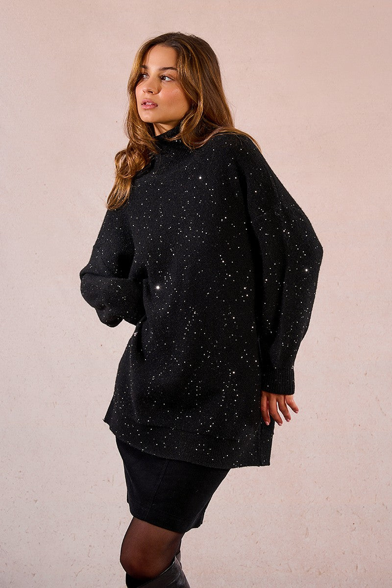 Pullover lavorato in maglia