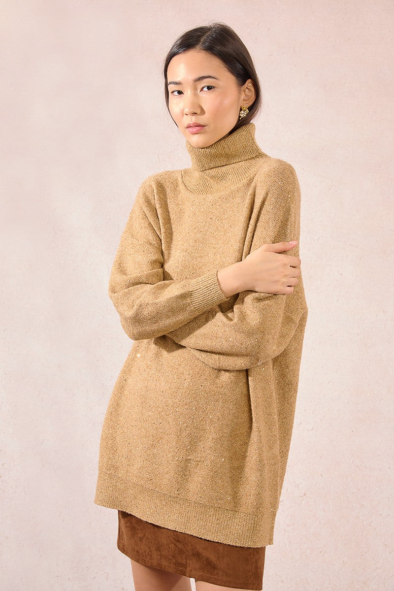 Pullover lavorato in maglia