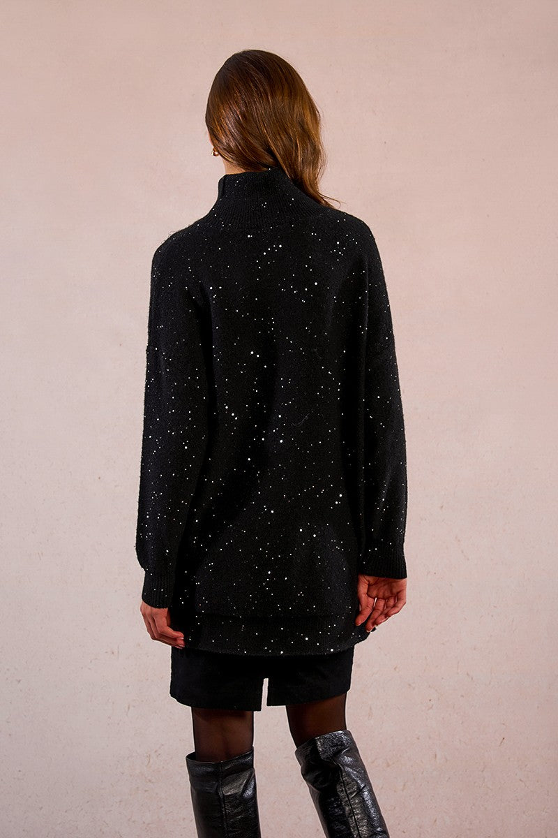 Pullover lavorato in maglia