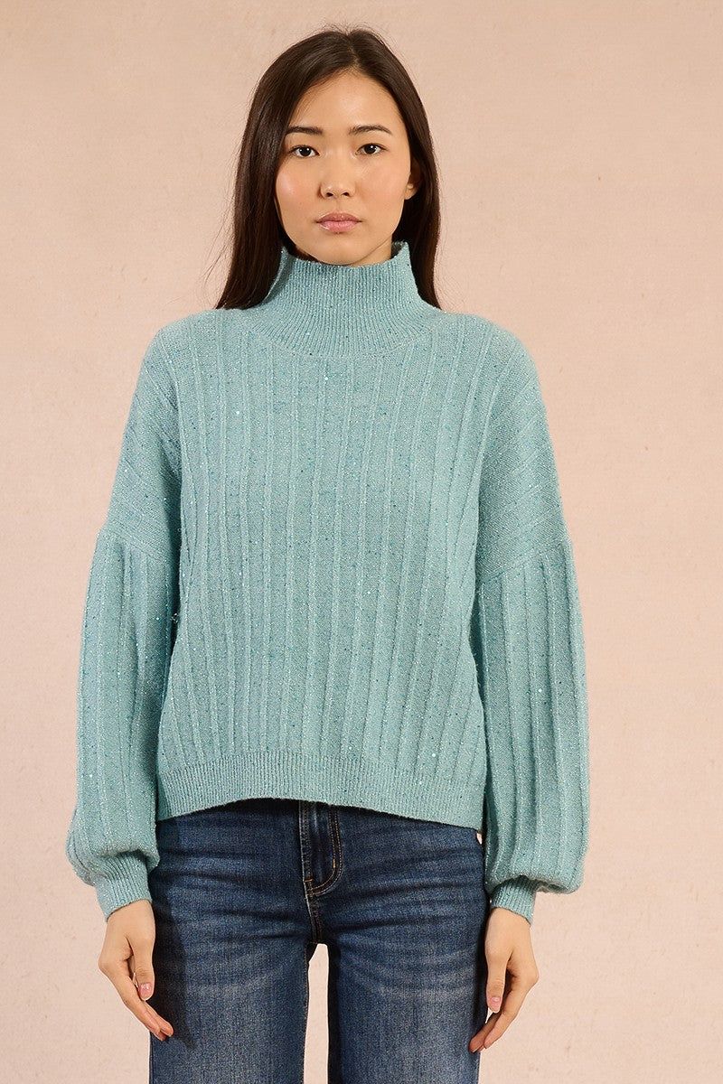 Pullover lavorato in maglia