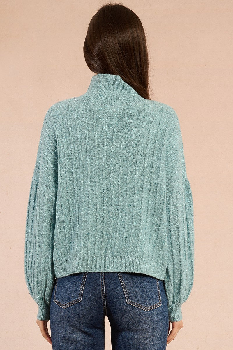 Pullover lavorato in maglia