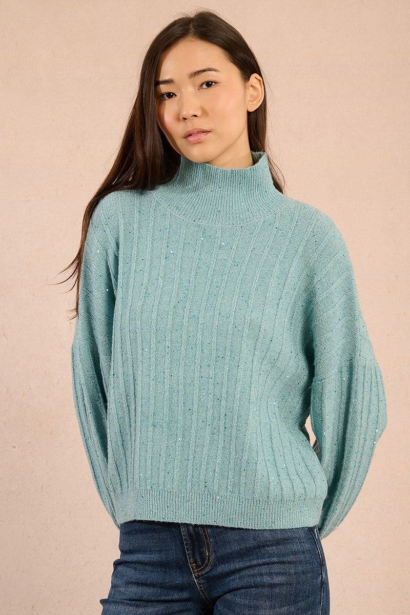 Pullover lavorato in maglia