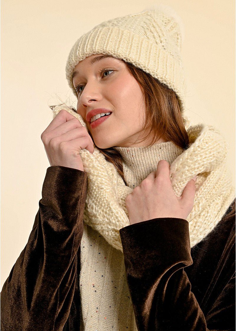 Set cappello e sciarpa