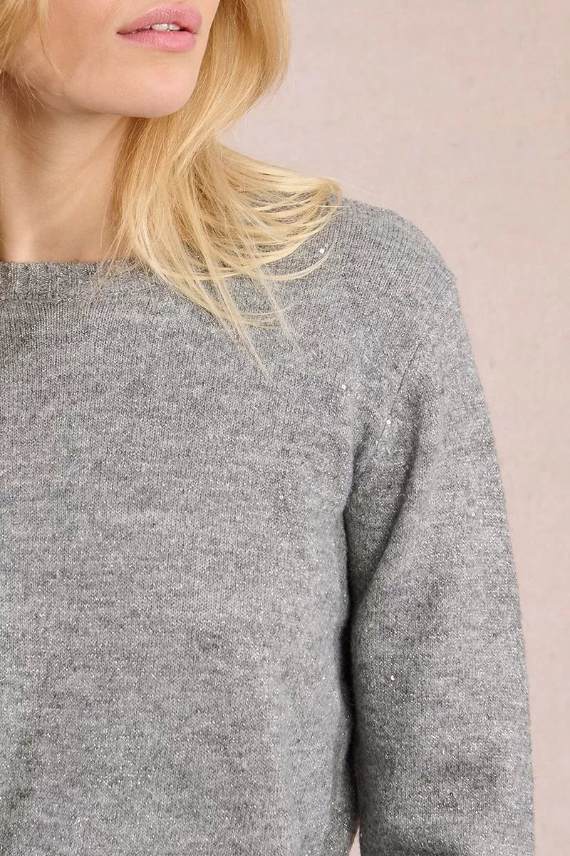 Pullover lavorato in maglia