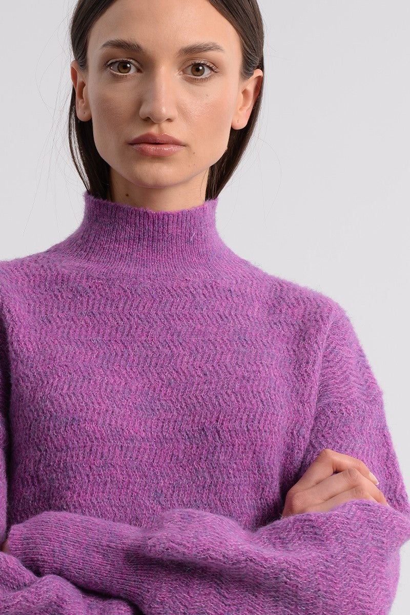 PULLOVER LA1212AH VIOLA