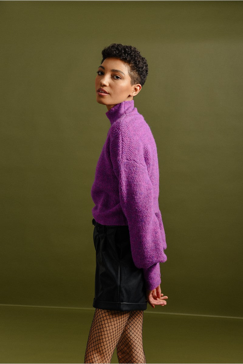 PULLOVER LA1212AH VIOLA