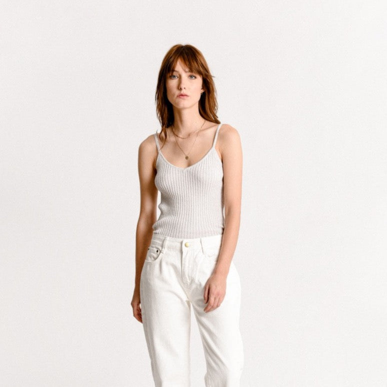 MOLLY BRACKEN CANOTTA IN TESSUTO LUCIDO