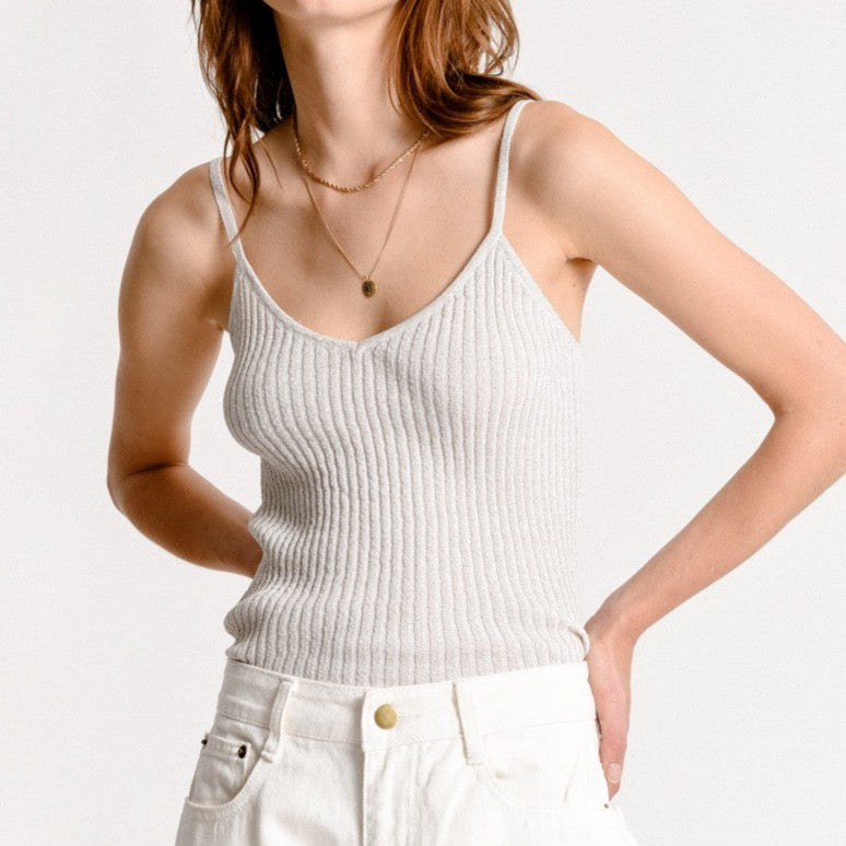 MOLLY BRACKEN CANOTTA IN TESSUTO LUCIDO