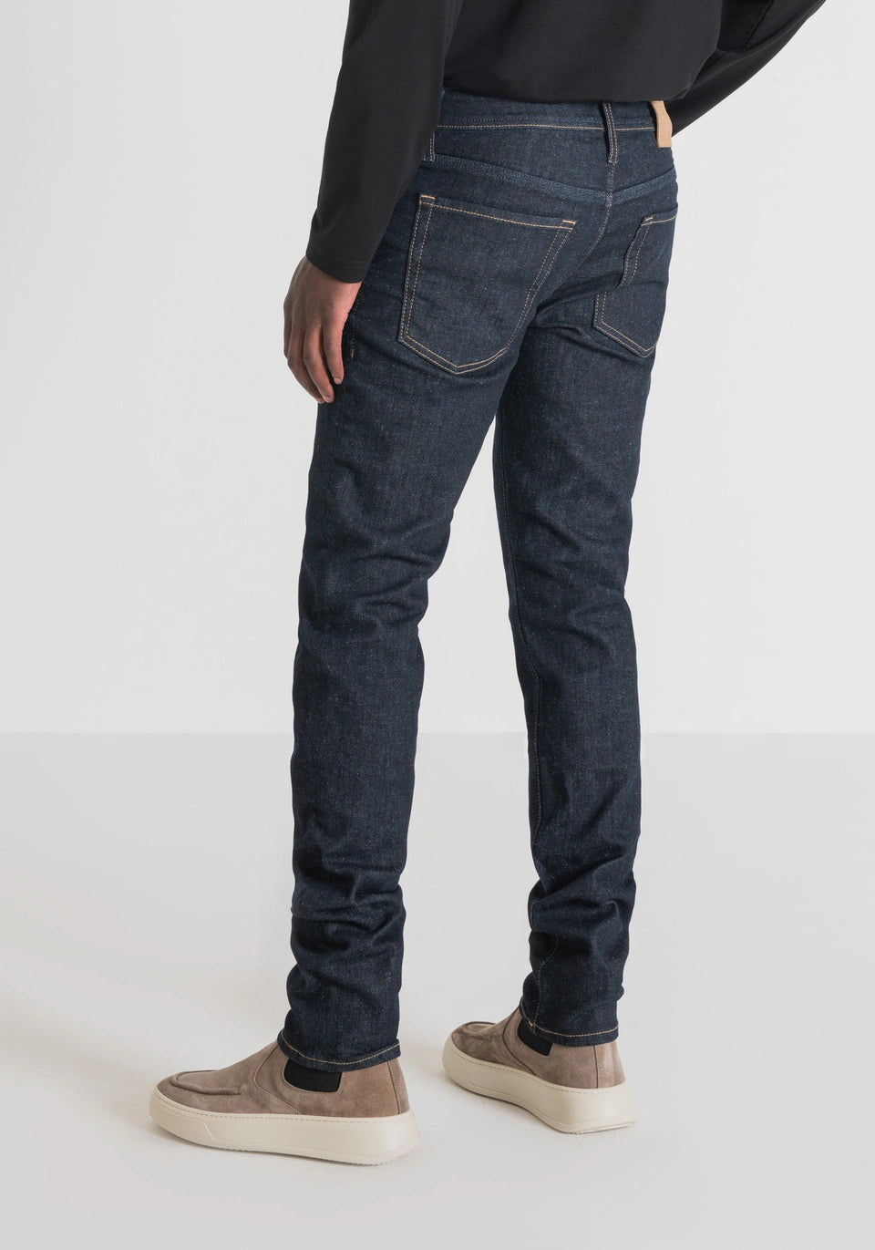 Jeans tapered blu