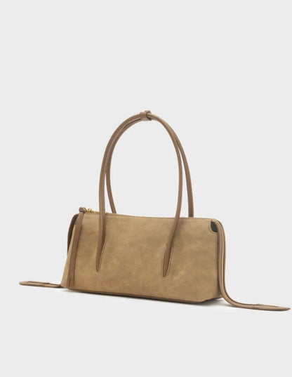 BORSA SKY BAGUETTE A SPALLA TORTORA