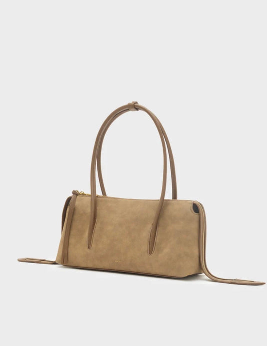 BORSA SKY BAGUETTE A SPALLA TORTORA