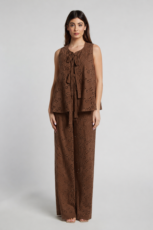 Blusa cotone san gallo