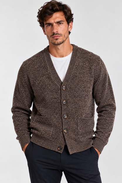 CARDIGAN SCOLLO V ML CINIGLIA