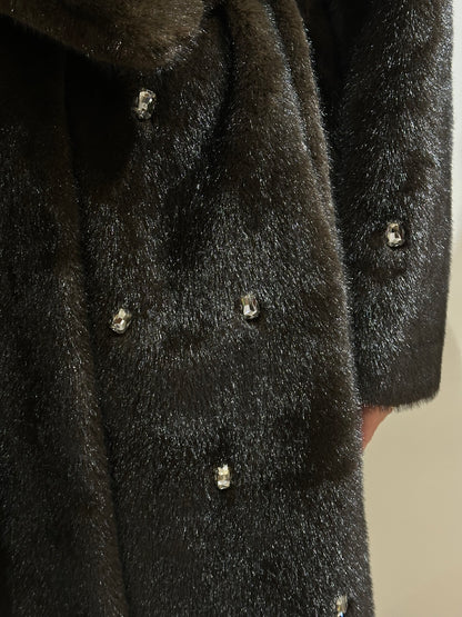Cappotto Vicolo con pietre grigio o marrone