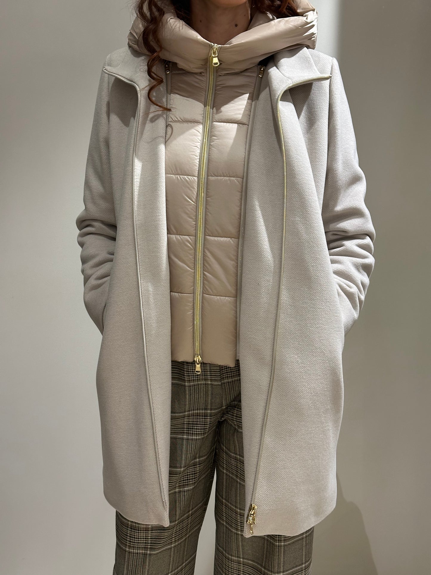 Cappotto Bacio Iimbottito lungo