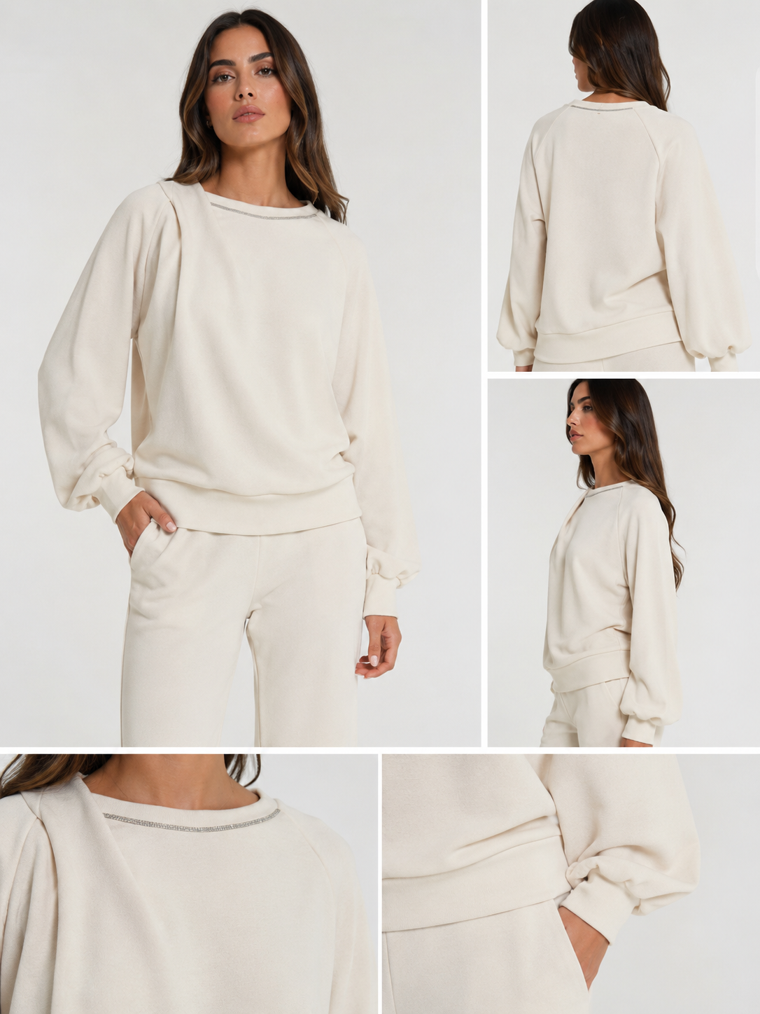 FELPA SOFT TOUCH CON STRASS