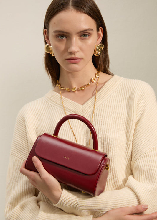 Borsa phoebe a mano rigida