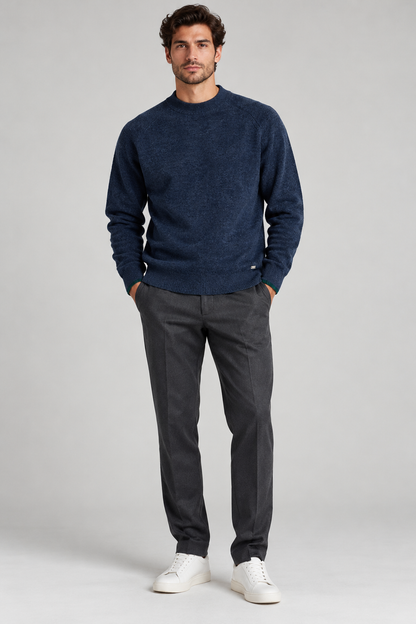 Pull girocollo ciniglia