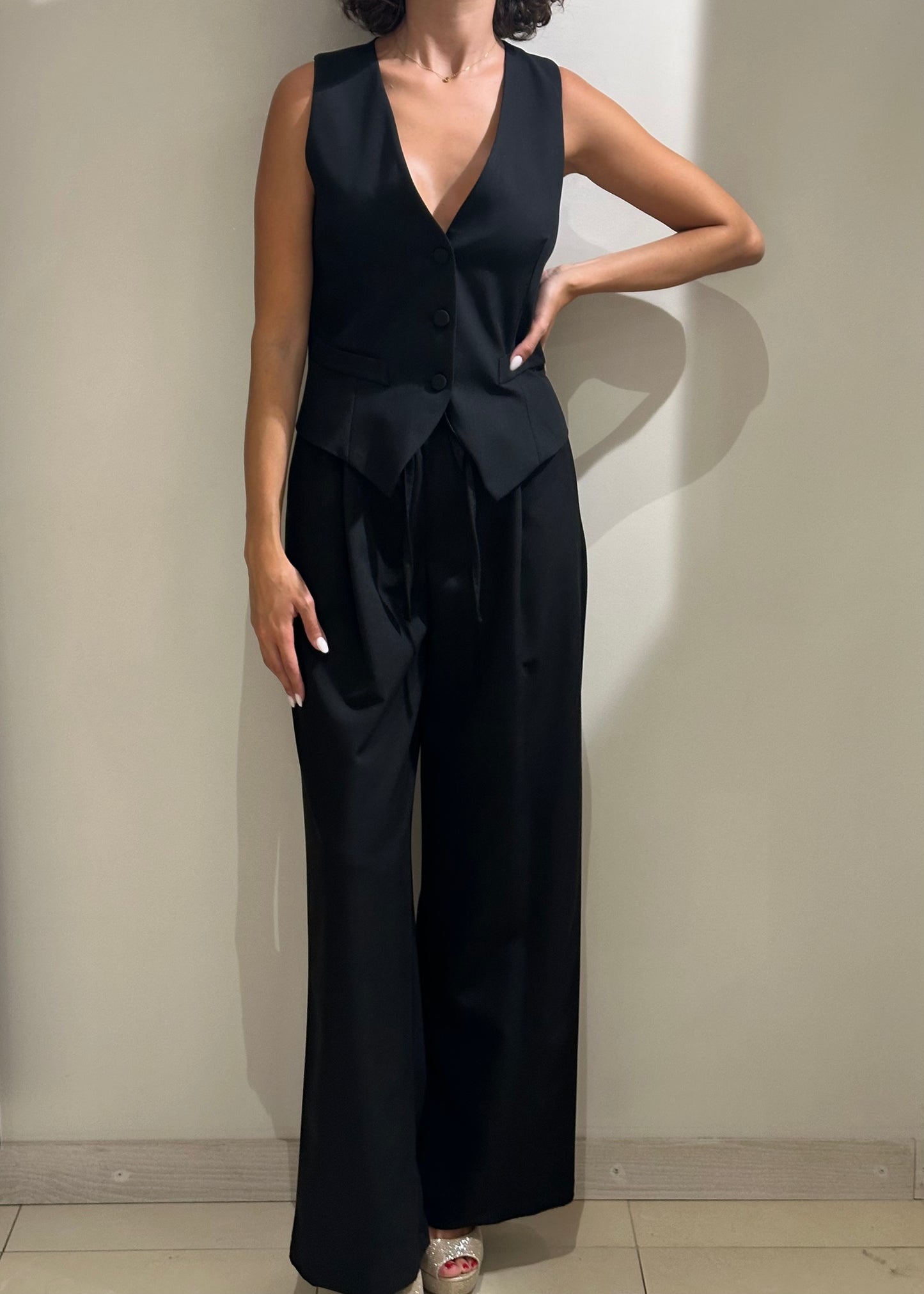 Gilet basic in grigio o nero