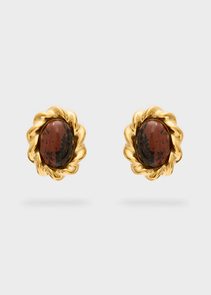 Orecchini frame oro