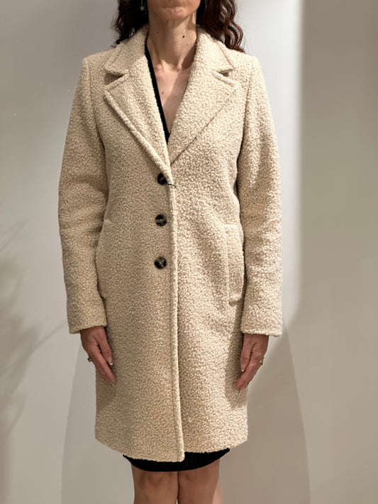 Cappotto Ghinea jersey bouclè