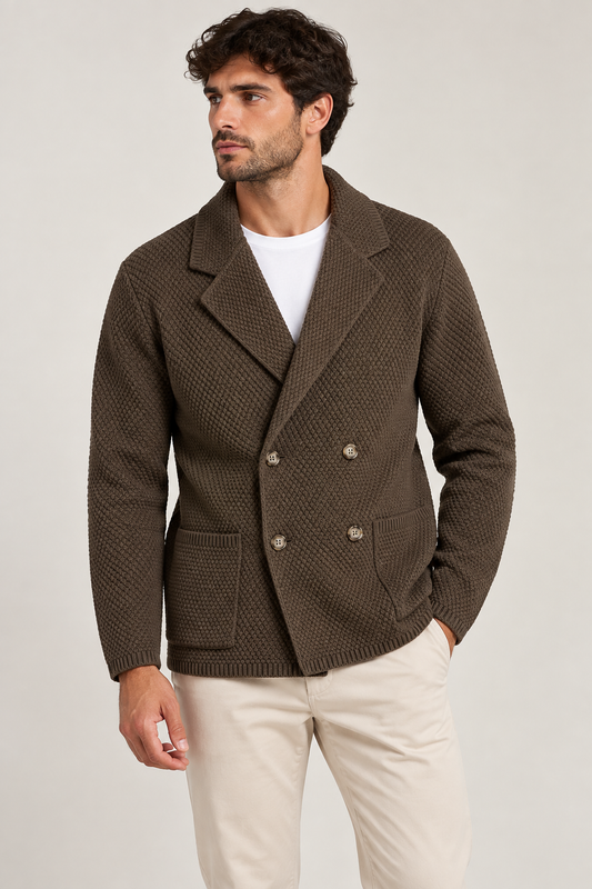 GIACCA CARDIGAN DOPPIO PETTO