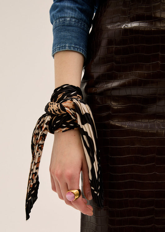 Foulard animalier