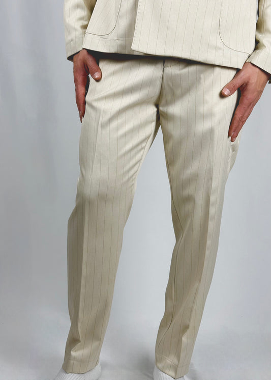 Pantalone con elastico relaxed fit