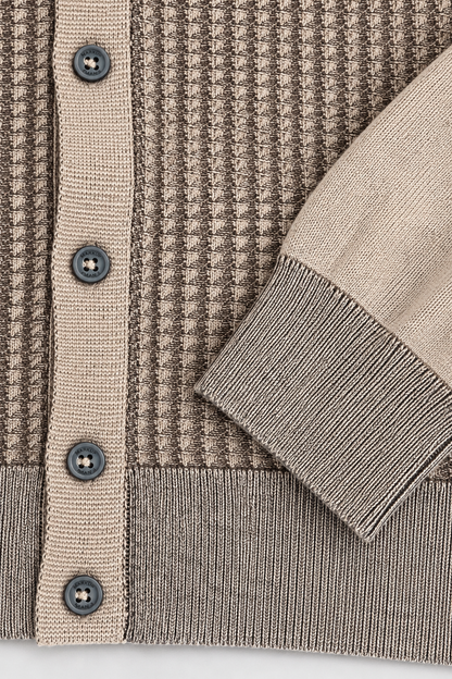 Camicia M/L punto bicolor