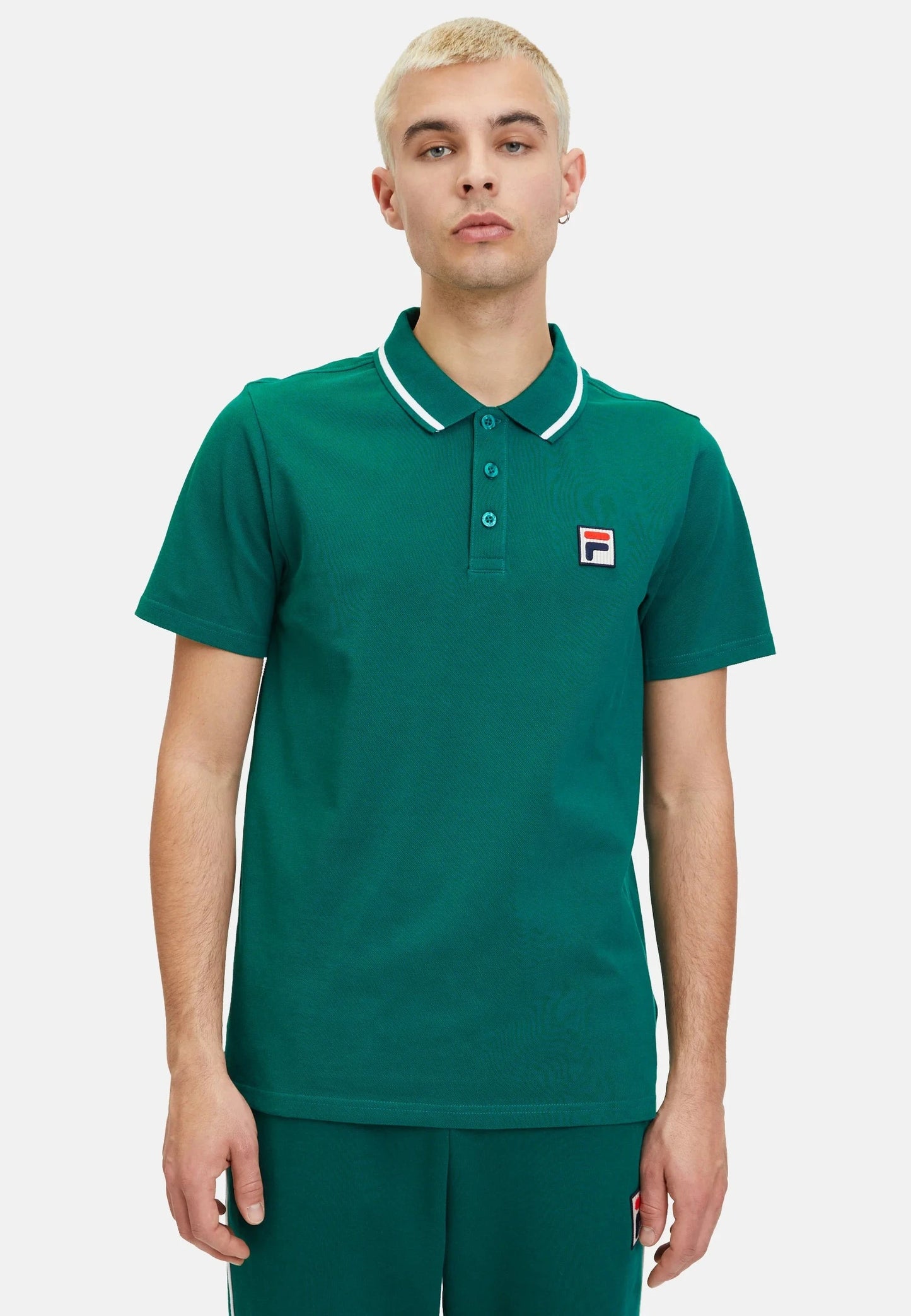 Polo leitmeritz verde con logo