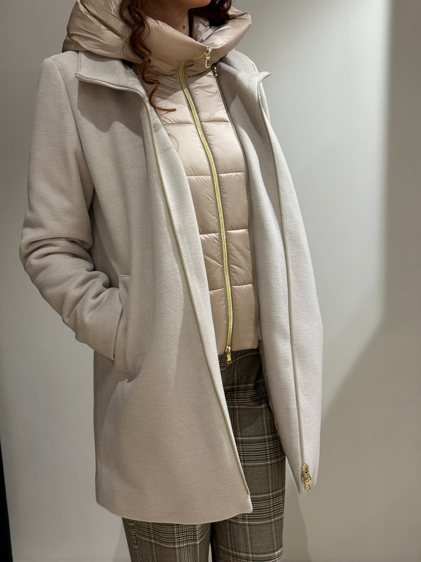 Cappotto Bacio Iimbottito lungo