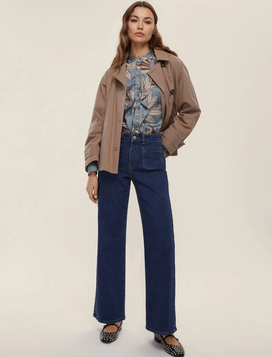 Pantalone Palma Denim stretch