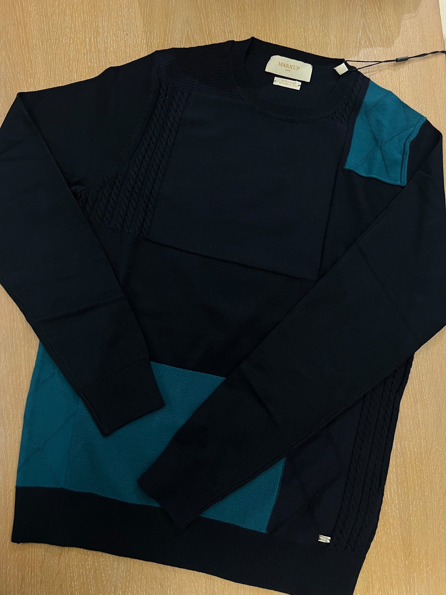 Pull g/c patchwork viscosa