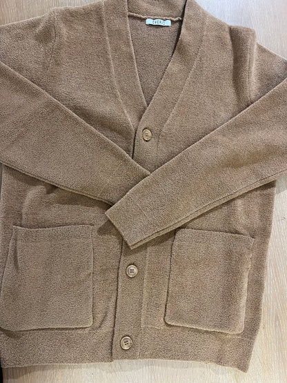 Cardigan c/tasche spugna